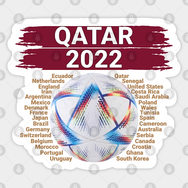 Qatar 2022, USA Soccer, Mexico, Germany, France, Football Sticker by ShirtCraftsandMore